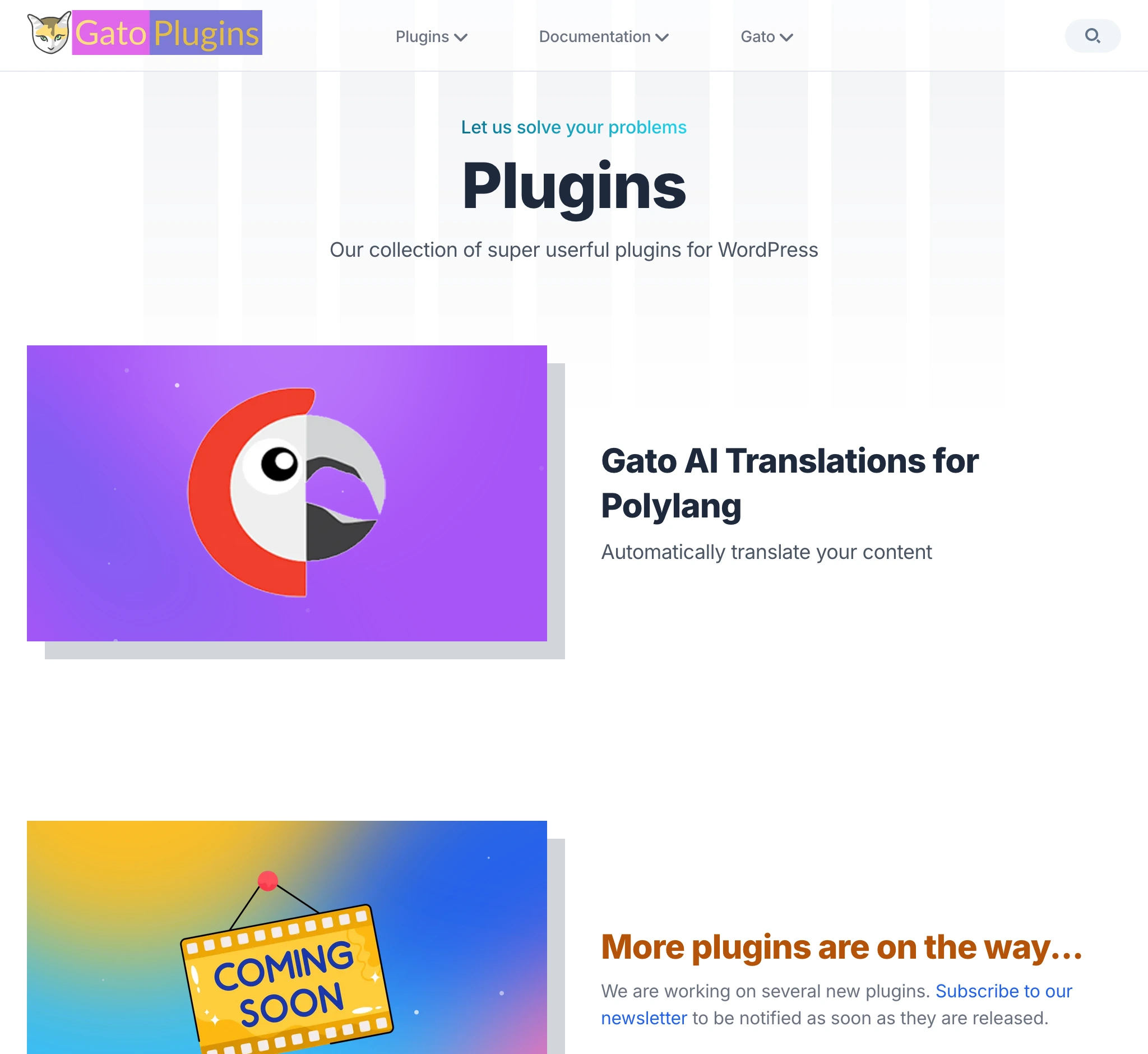 Π Π°Π·Π΄Π΅Π» ΠΏΠ»Π°Π³ΠΈΠ½ΠΎΠ² Π½Π° gatoplugins.com